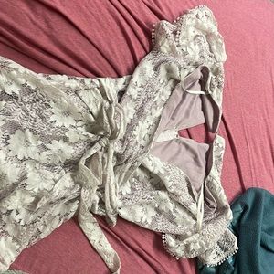 City Studio Faux Wrap Dress